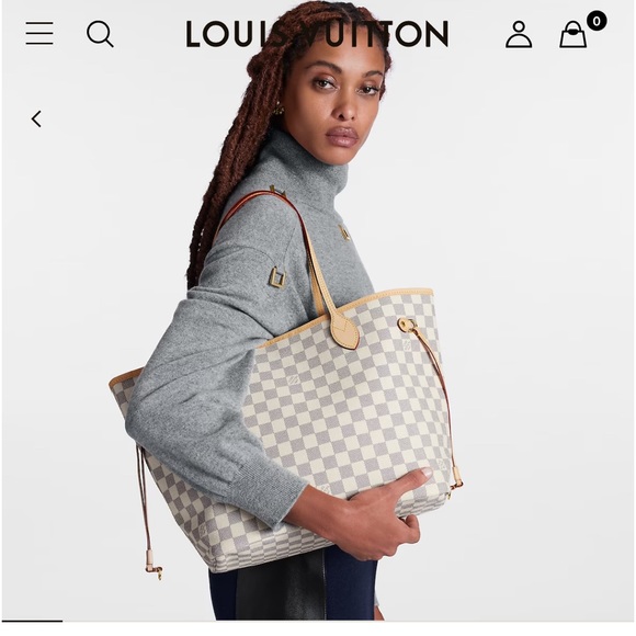 Louis Vuitton neverfull mm(bag and box only) rose ballerina 12.6Lx11.4 Hx 6.7w - Picture 14 of 14